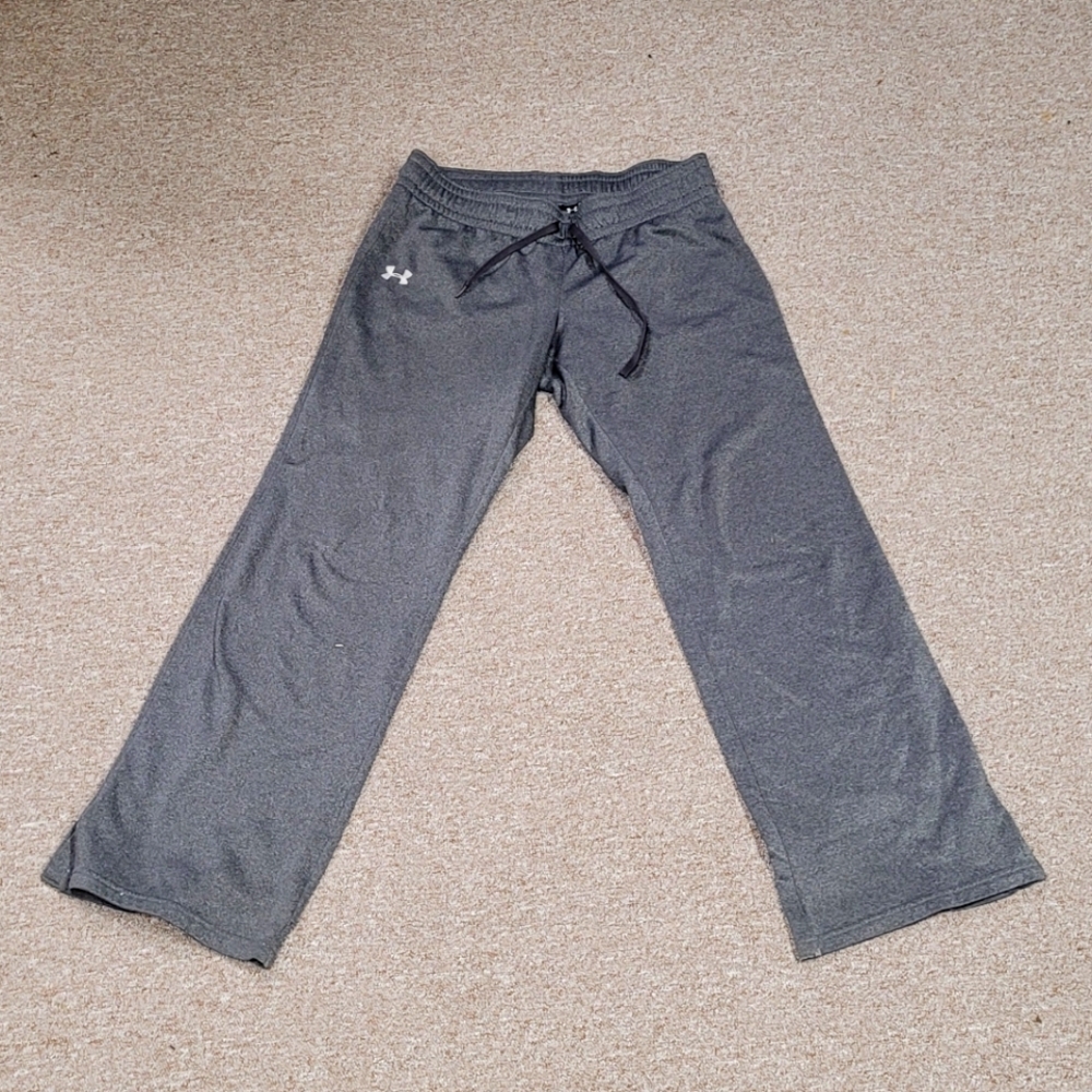 Grey Under Armour semi fitted sweat pants